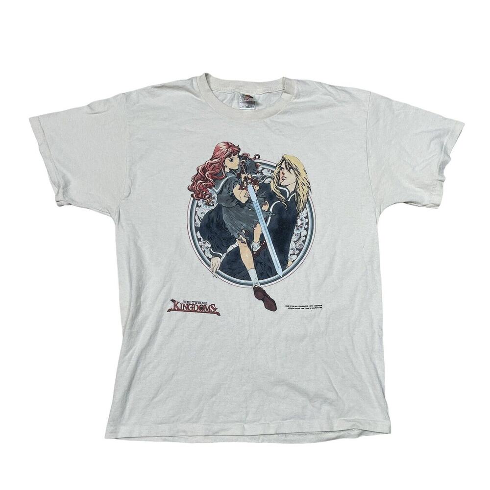 Vintage FOTL 2002 The Twelve Kingdoms Fuyumi Ono T shirt Adult LARGE Crewneck